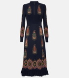 Etro Paisley midi dress