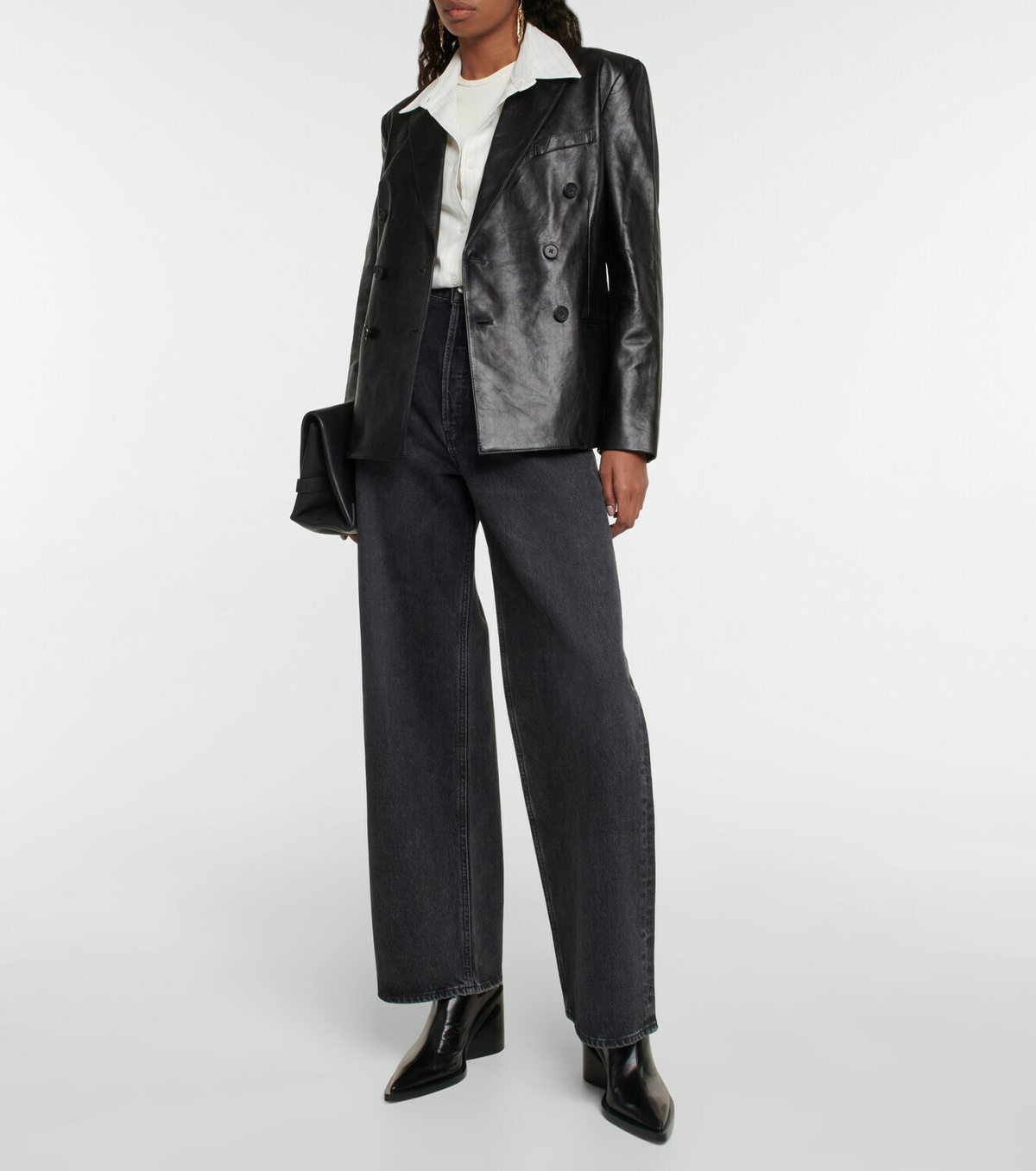 Polo Ralph Lauren - Double-breasted leather jacket Polo