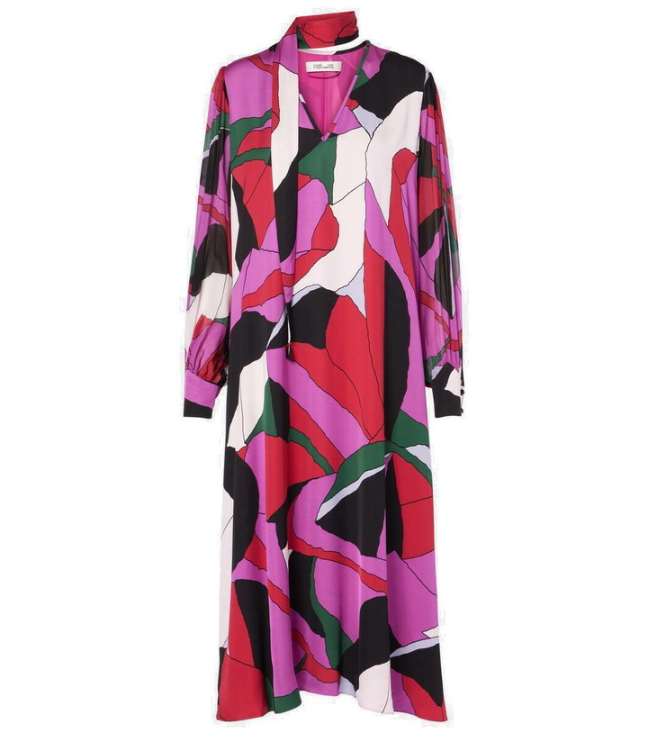 Photo: Diane von Furstenberg Abel printed midi dress