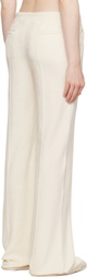 TOM FORD Off-White Terrycloth Tracksuit Lounge Pants