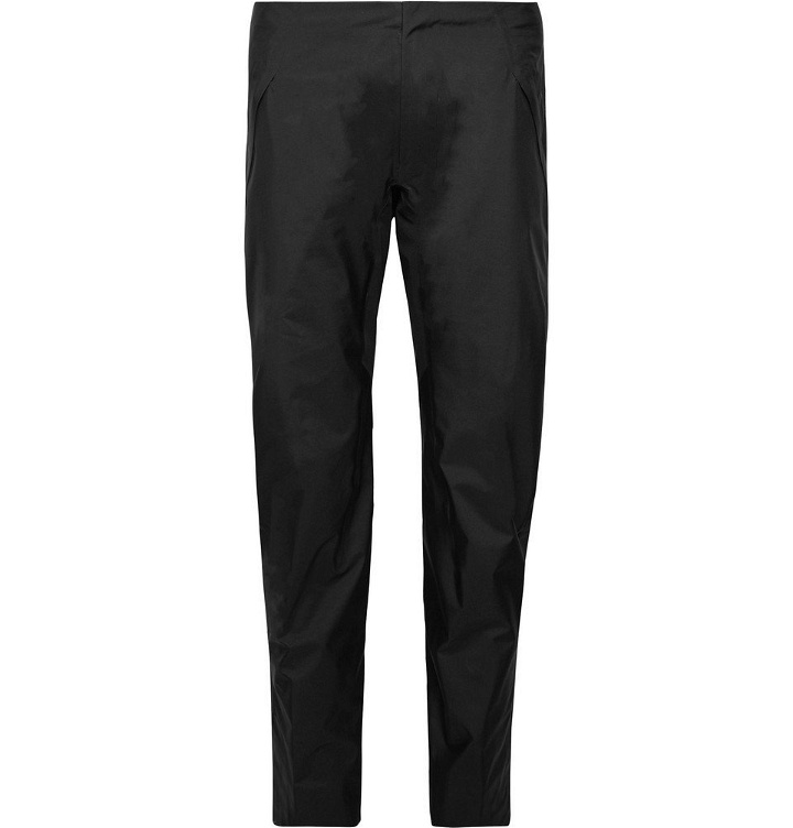 Photo: Arc'teryx Veilance - Black Sequent Slim-Fit Cropped GORE-TEX Coated Nylon Trousers - Men - Black