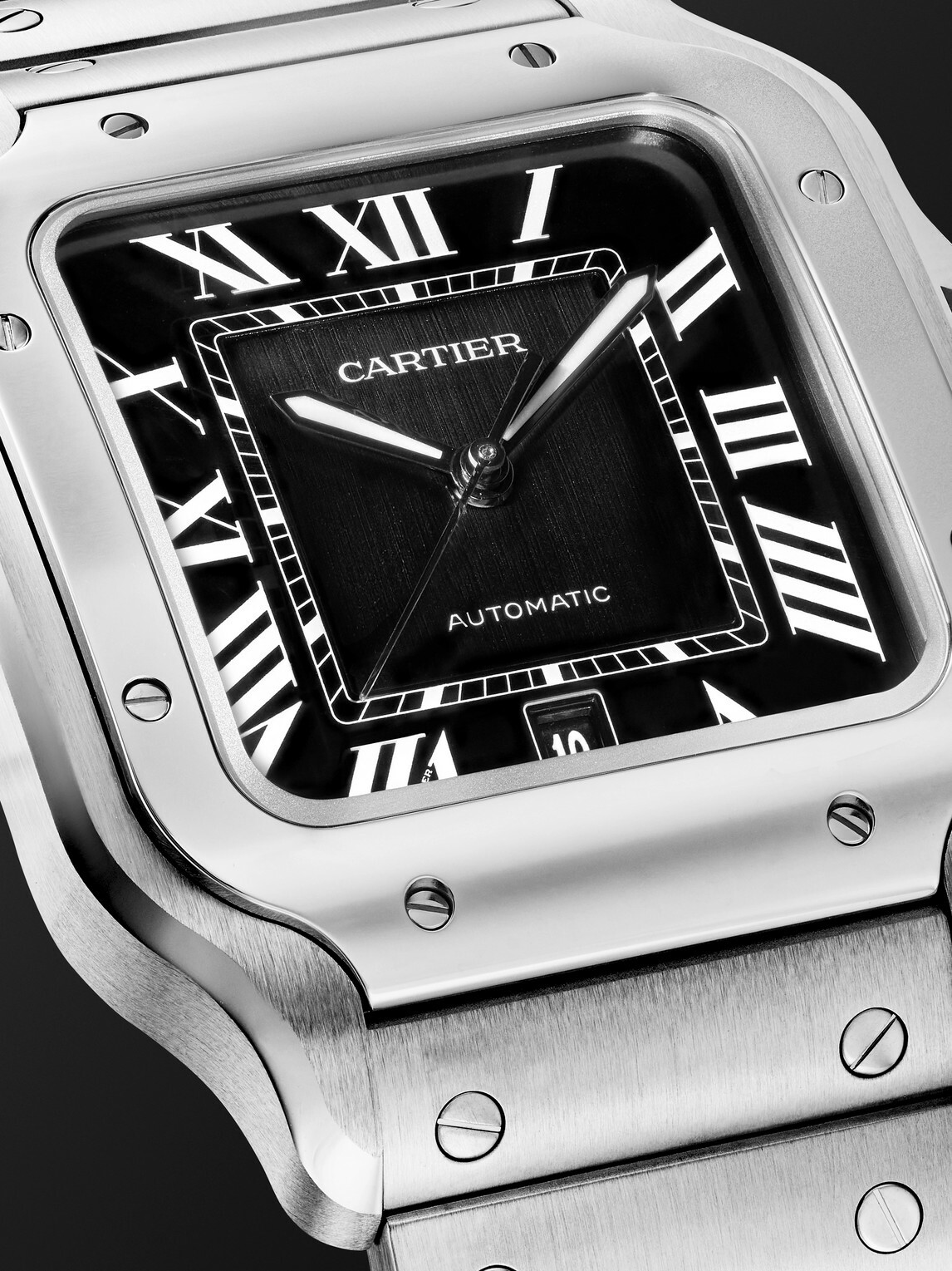 Cartier - Santos de Cartier Large Automatic 47.5mm Stainless Steel Watch, Ref. No. CRWSSA0096