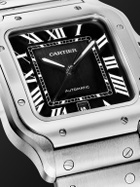 Cartier - Santos de Cartier Large Automatic 47.5mm Stainless Steel Watch, Ref. No. CRWSSA0096