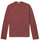 James Perse - Loopback Supima Cotton-Jersey Sweatshirt - Brick