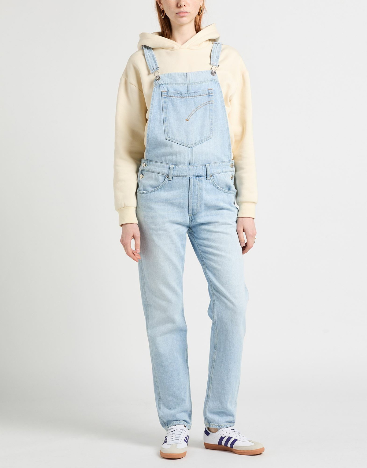 Dondup Womens Overalls in Blue