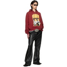LU'U DAN BRUCE LEE x LỰU ĐẠN Red Heavy Weight Gym Hoodie