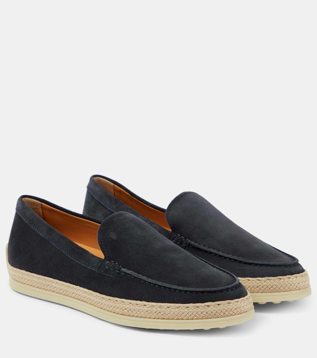 Tods Navy Suede Loafers - 7.5 Tod main image 2