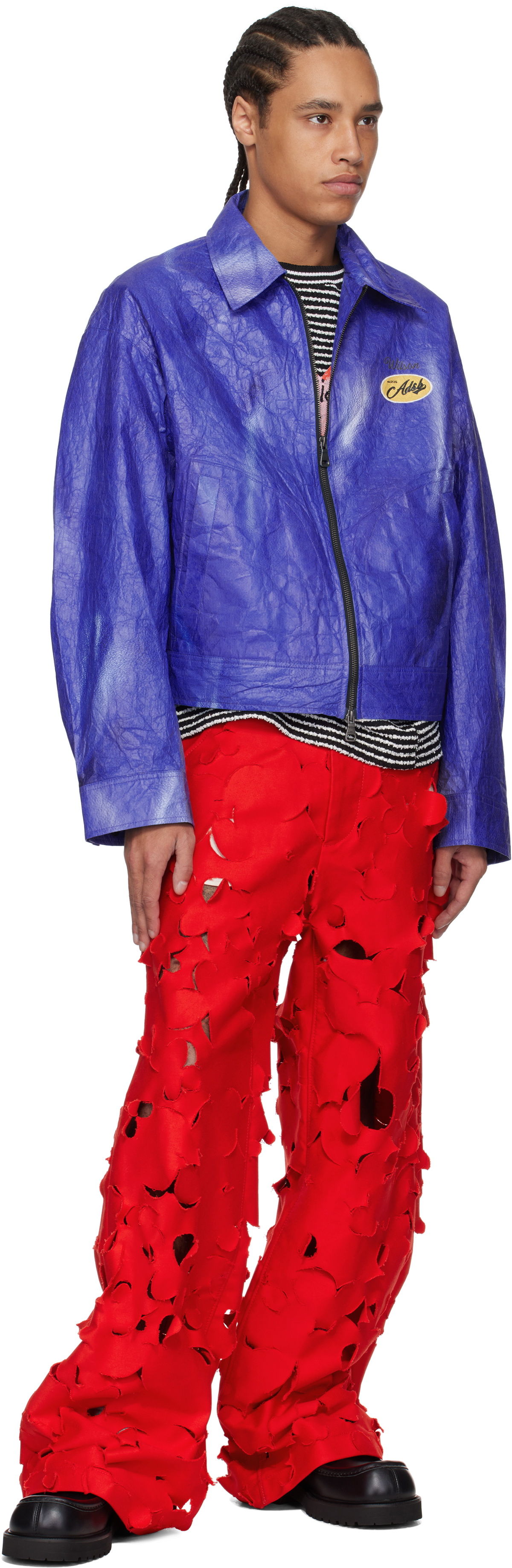 Andersson Bell Blue Wilson Printed Tyvek Jacket Andersson Bell