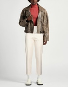 Jijil Womens Pants Ivory