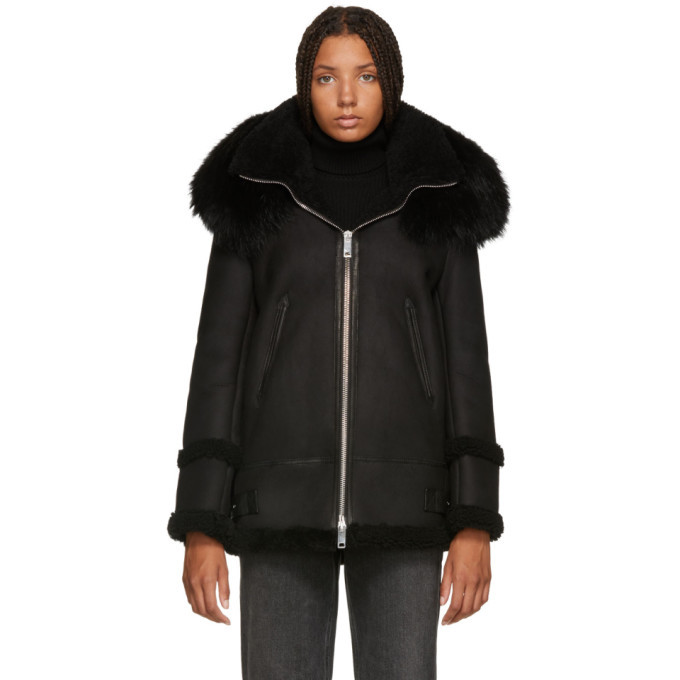 Mr and mrs italy black outlet parka