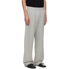 Les Tien Gray Heavyweight Puddle Sweatpants