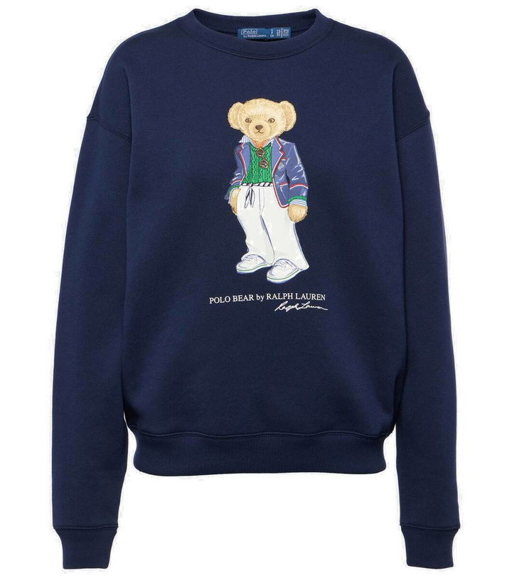 Photo: Polo Ralph Lauren Polo Bear cotton-blend sweatshirt