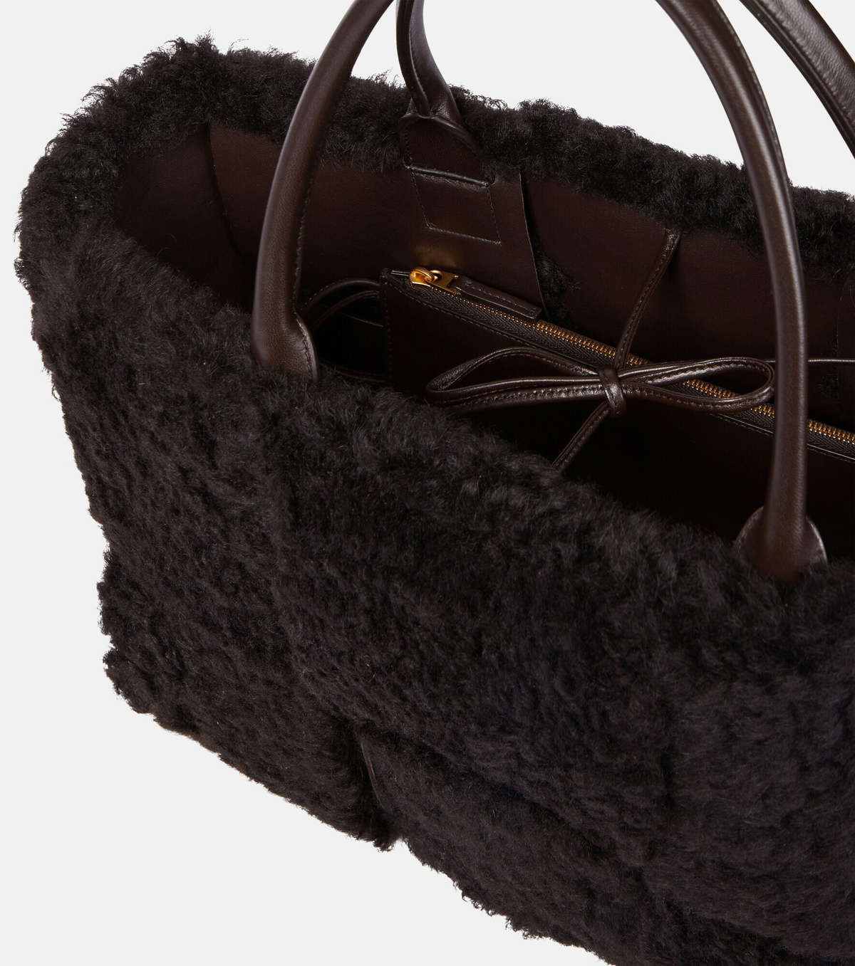 Bottega Veneta - Arco shearling tote Bottega Veneta