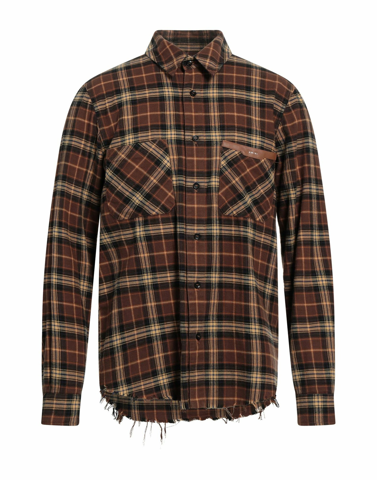 Amiri Mens Shirt in Brown