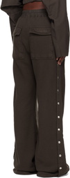 Rick Owens DRKSHDW Gray Concordians Pusher Sweatpants