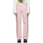 Our Legacy Pink Formal Cut Jeans