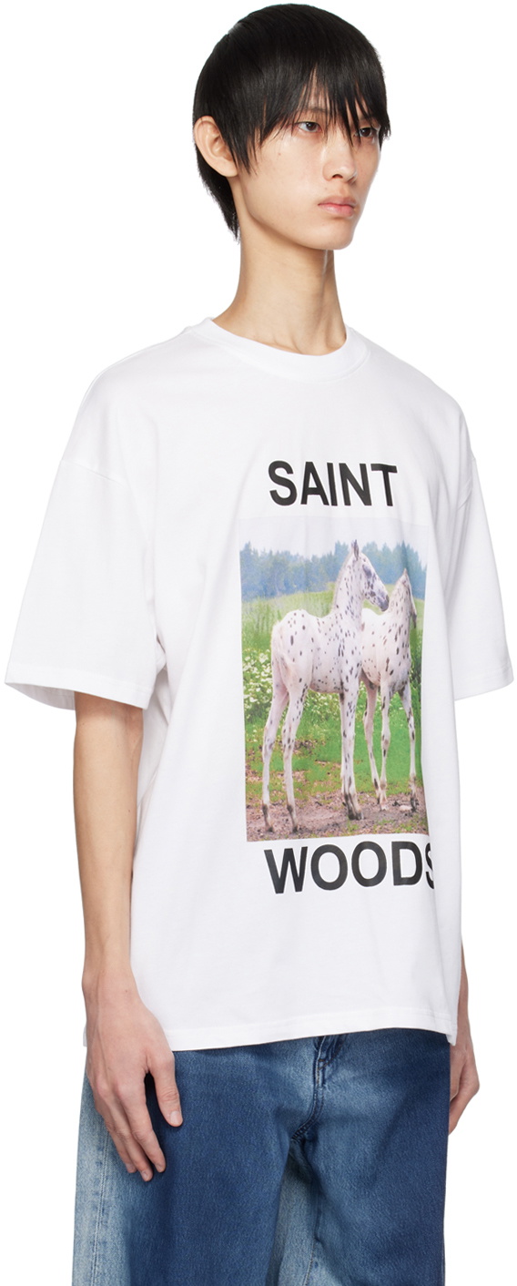 Saintwoods White Horse T-Shirt
