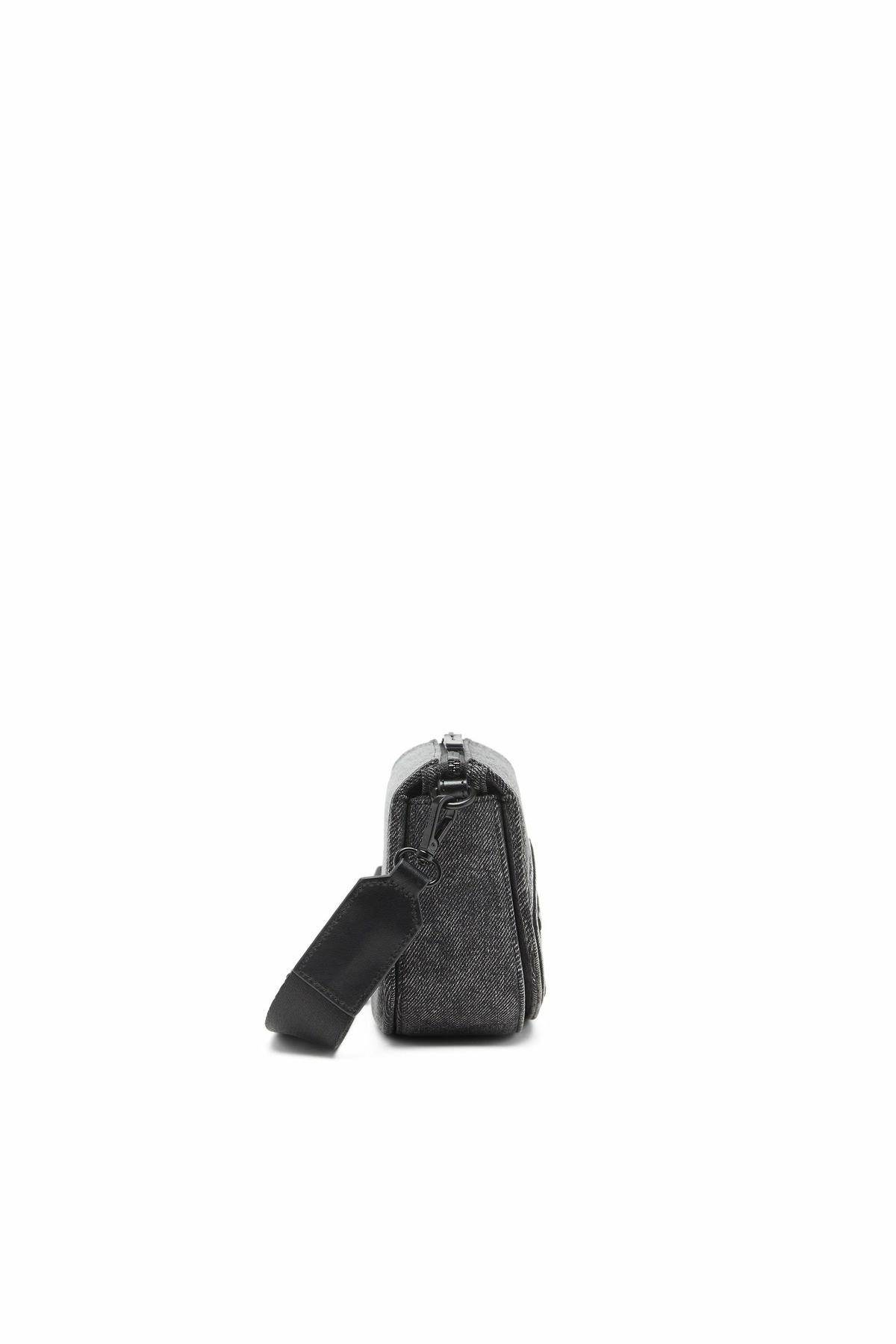 Diesel 1DR-Camera bag in washed denim - Crossbody Bags - Unisex - Grey