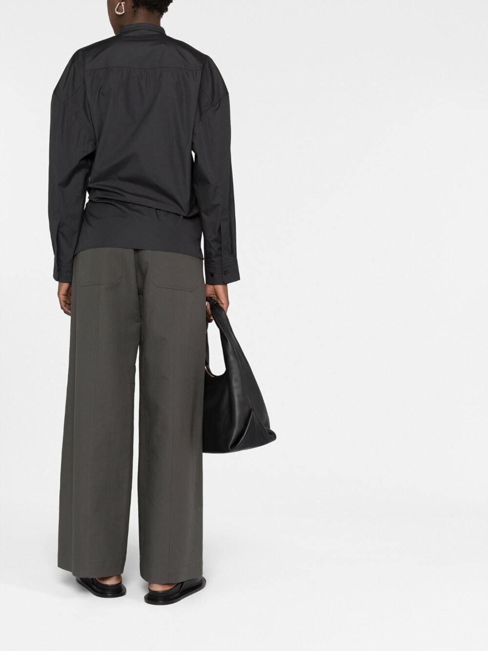 lemaire tie blouse
