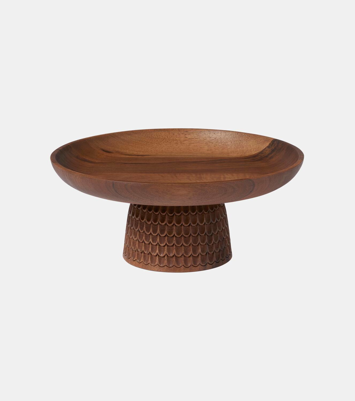 Zanat Nera Medium walnut bowl by Monica Förster