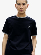 Fred Perry T Shirt Blue   Mens