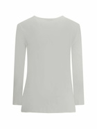 James Perse Semi-transparent Long Sleeve Jersey