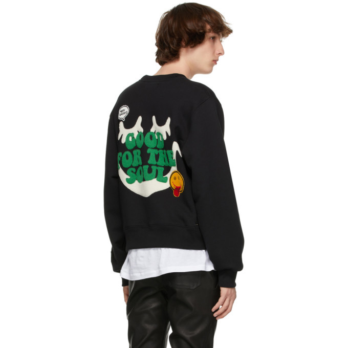 AMIRI Black A Love Movement Edition All Love Sweatshirt Amiri