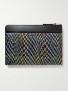 Paul Smith - Embossed Printed Leather Laptop Case