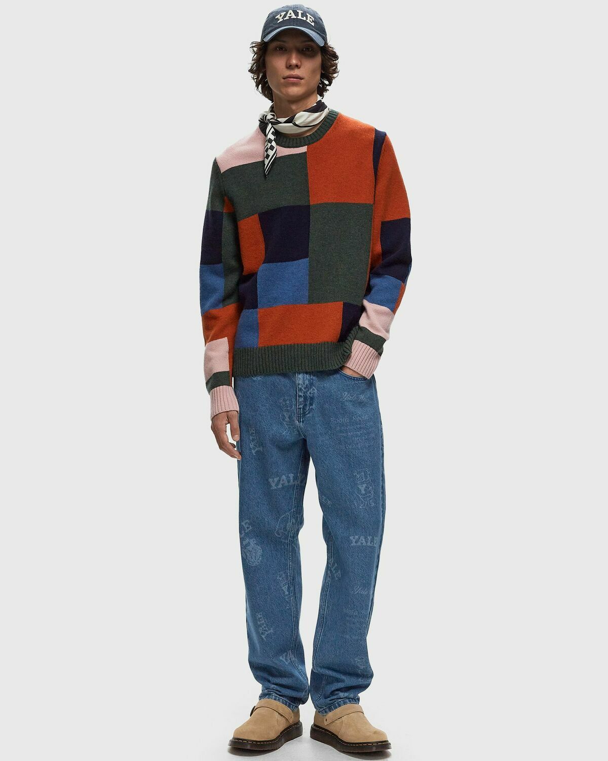 Les Deux Yale Colorblock Knit Multi Pullovers