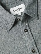 Corridor - Pearl Cotton-Bouclé Shirt - Blue