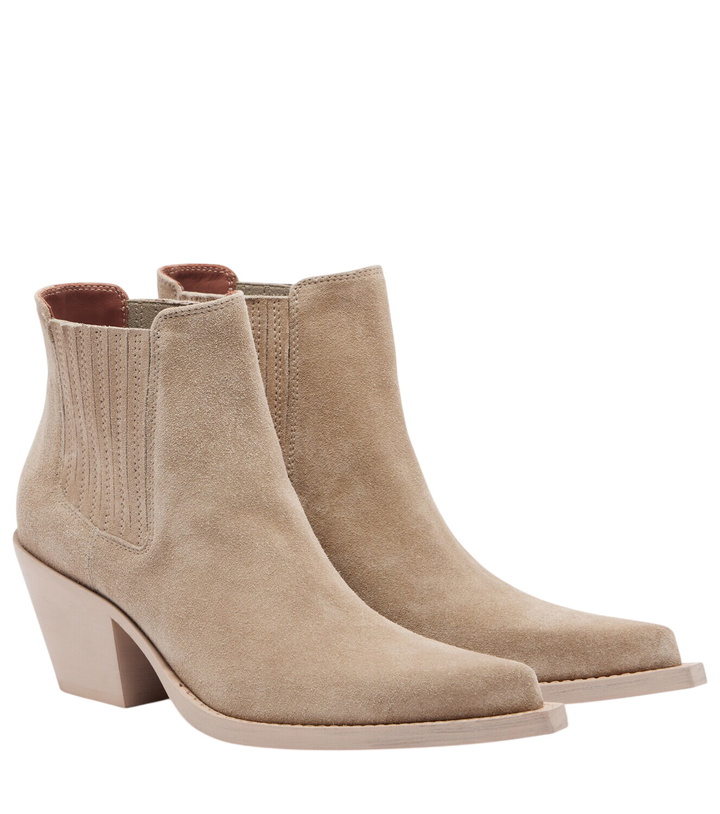Photo: Paris Texas Dallas 60 suede ankle boots