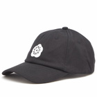 Kenzo Men's Flower Logo Cap in Black 