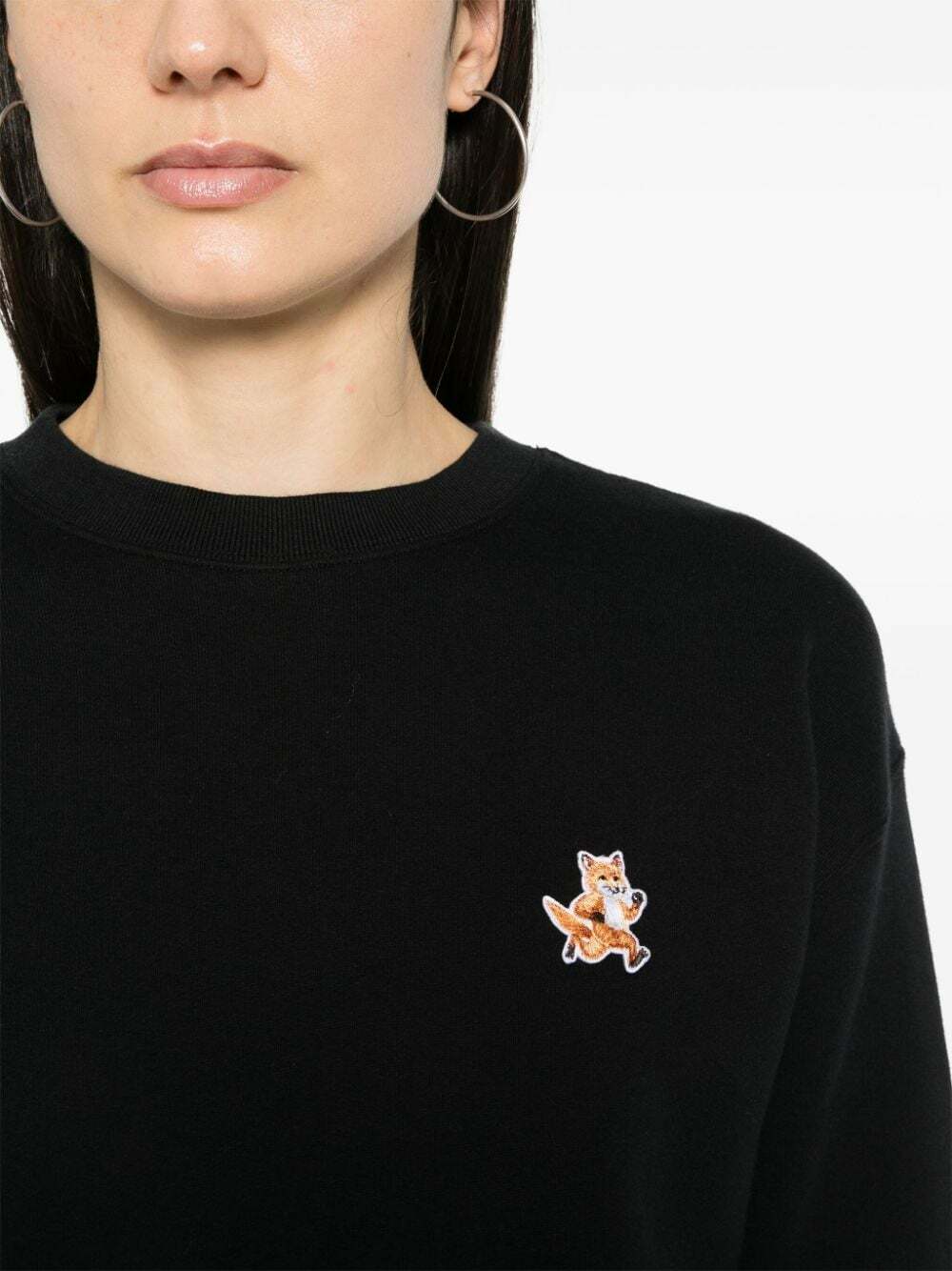 【関税&送料込】Maison Kitsune Speedy Fox Sweatshirt SPEEDY FOX PATCH COMFORT SWEATSHIRT | Maison Kitsuné