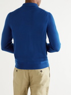 TOM FORD - Cashmere and Silk-Blend Polo Shirt - Blue