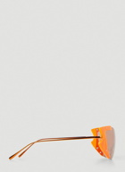 Diablo Visor Sunglasses in Orange