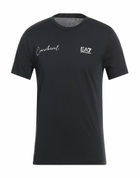 Ea7 Mens T-shirt in Midnight blue