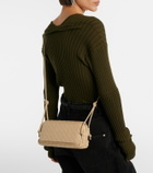 Bottega Veneta Notturno Intrecciato leather crossbody bag