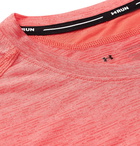 Under Armour - Streaker Twist Mélange Microthread T-Shirt - Coral