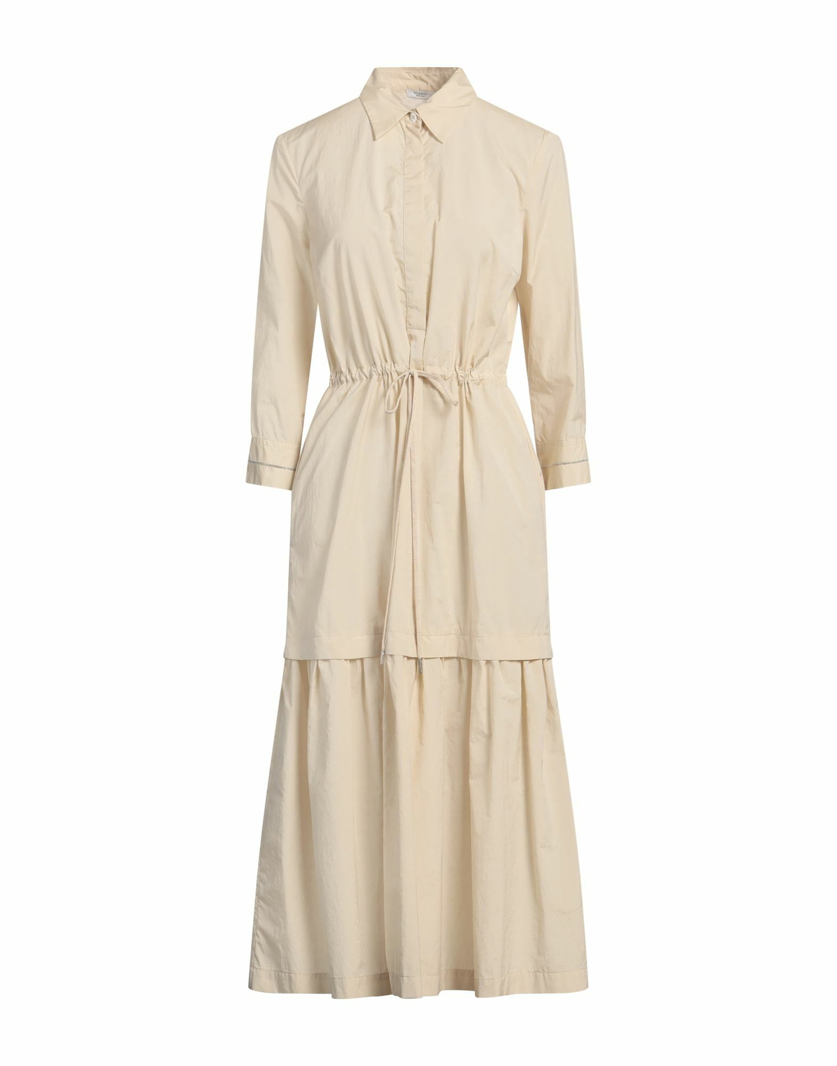 Peserico Womens Midi dress in Beige