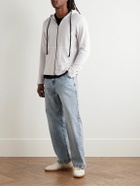 James Perse - Cotton-Jersey Zip-Up Hoodie - Gray