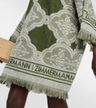 Zimmermann Chintz jacquard cotton terry minidress