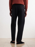 Brunello Cucinelli - Straight-Leg Cotton-Twill Trousers - Black