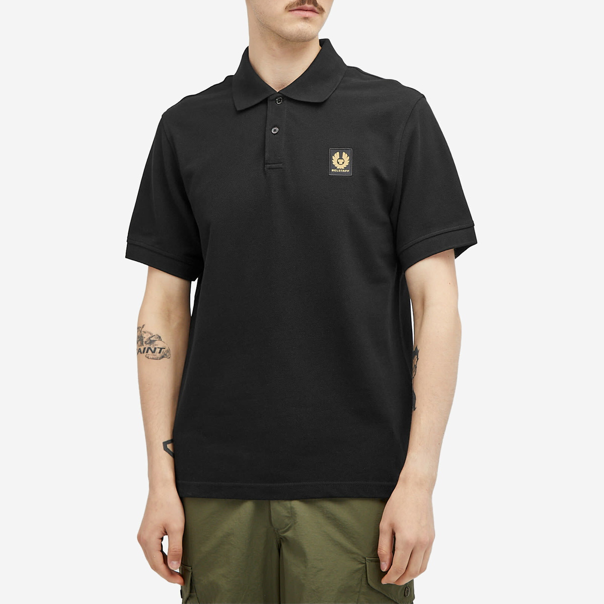 Belstaff Men's Polo in Black