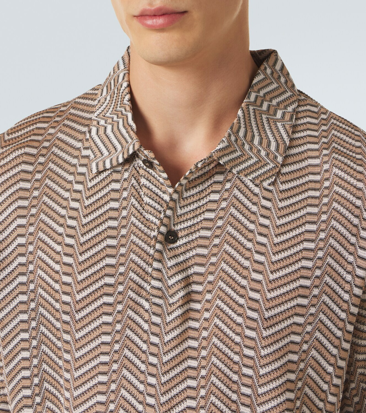 Missoni Wave bowling shirt