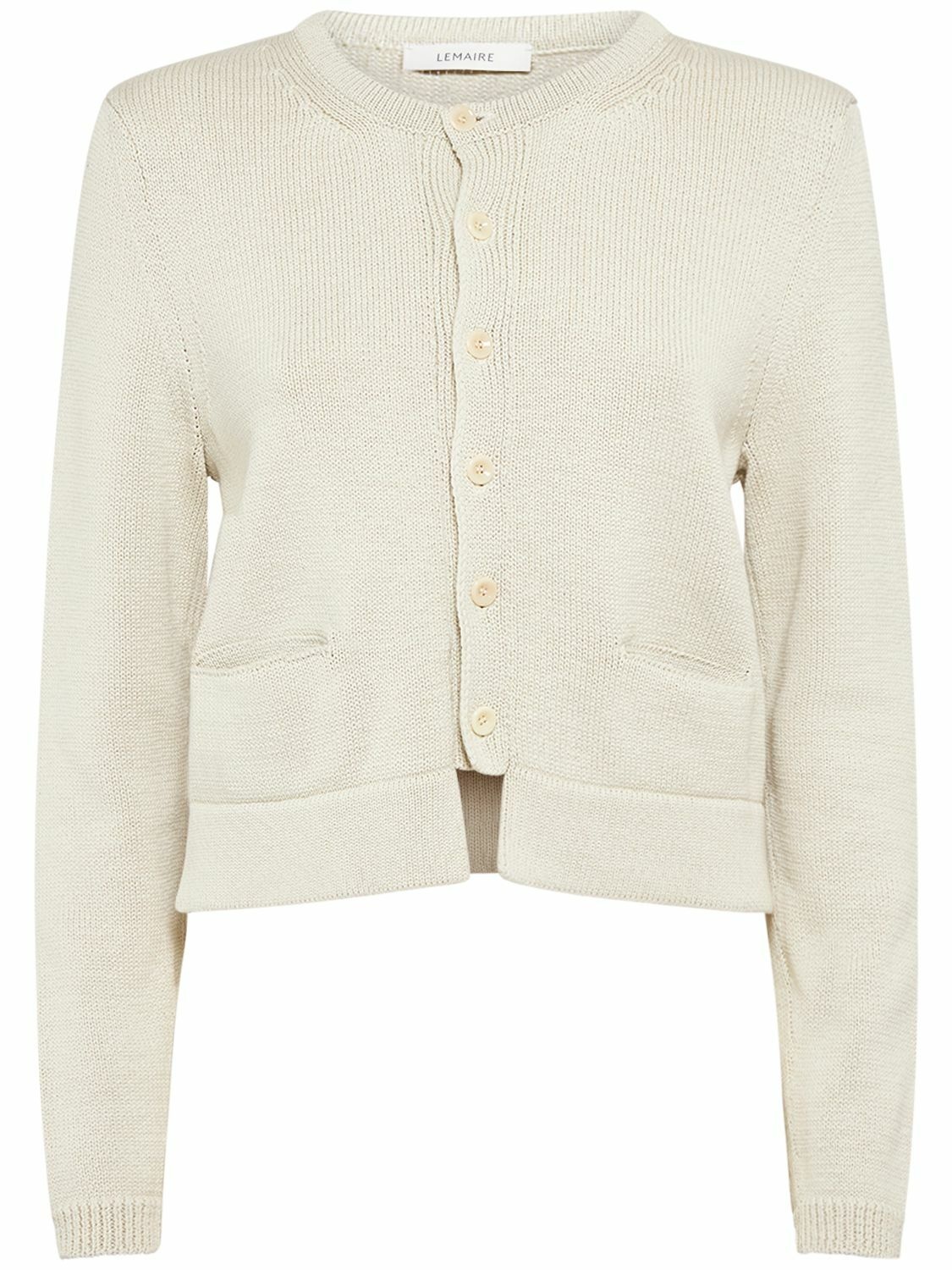 Photo: LEMAIRE - Cropped Cotton Cardigan