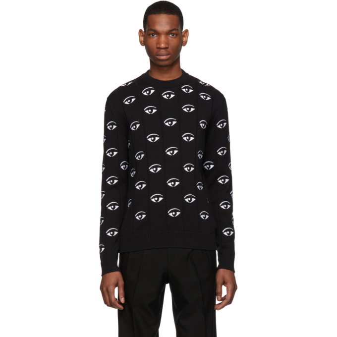 Photo: Kenzo Black Multi-Eye Sweater