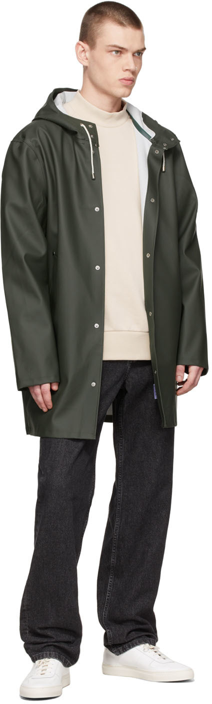 Stutterheim Green Stockholm Coat