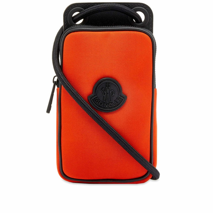 Photo: Moncler Men's Neck Phone Case in Orange