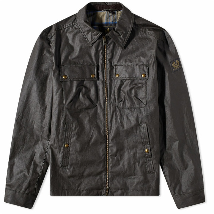 Photo: Belstaff Men's Tour Overshirt in Faded Olive