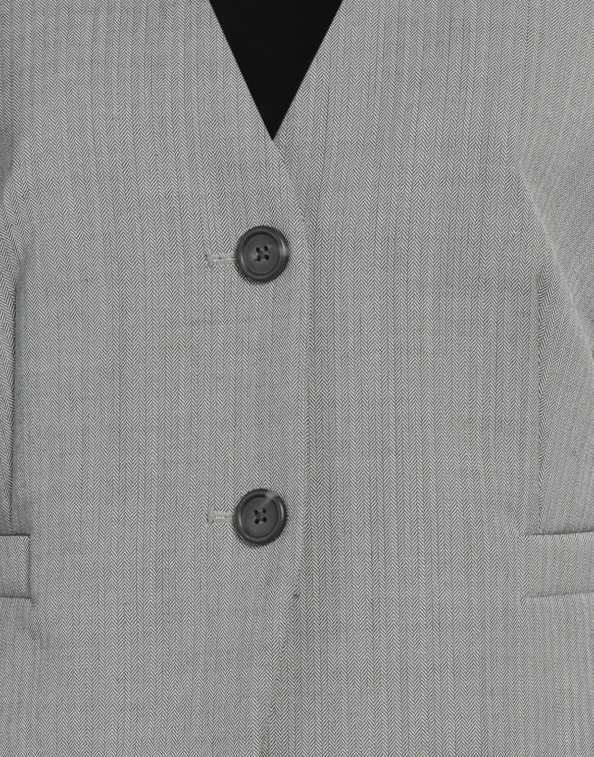 Helmut Lang Womens Tailored Vest in Grey